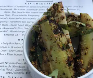 Cucumbers on menu