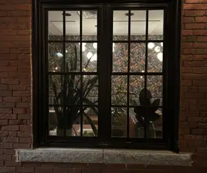 Window at night