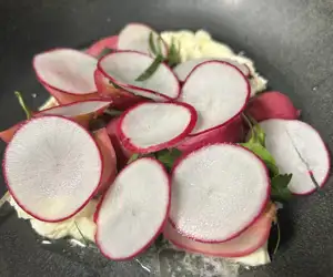 Radishes and butter 
